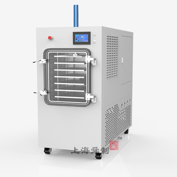 冷凍干燥機SZFD-50B(壓蓋型，硅油加熱，0.55㎡，雙倉前后倉)   